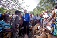 Delivering goats